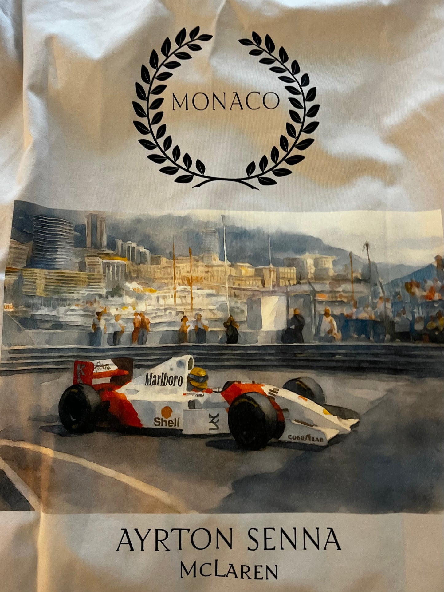 Ayrton Senna Watercolor T-Shirt