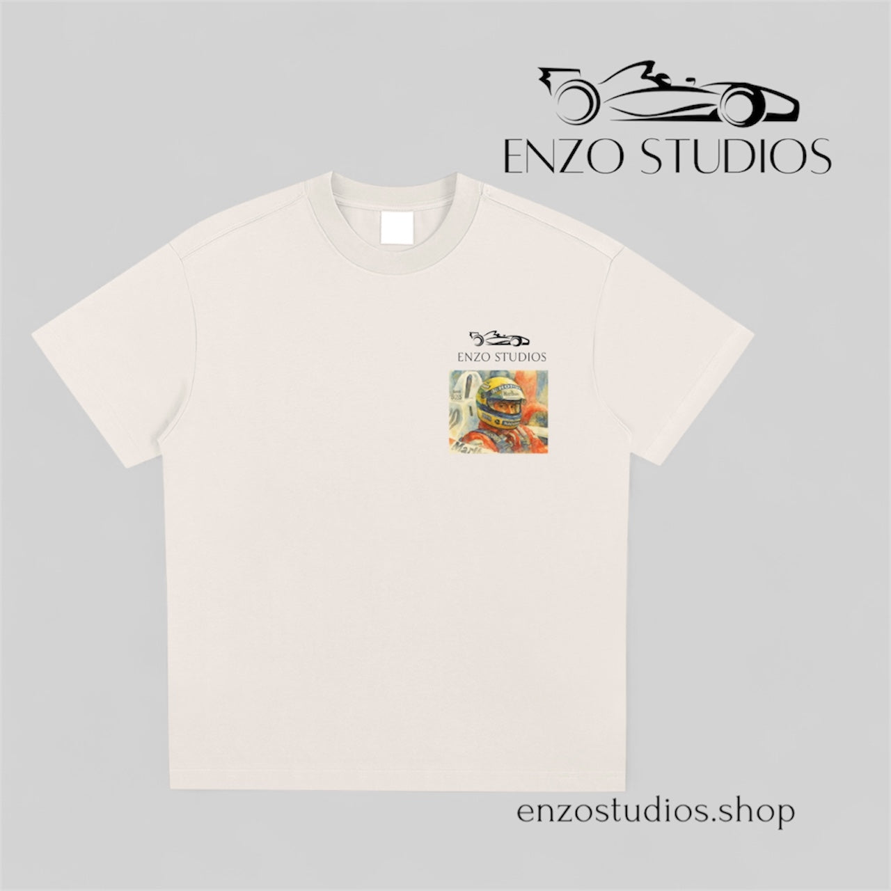 Ayrton Senna Watercolor T-Shirt