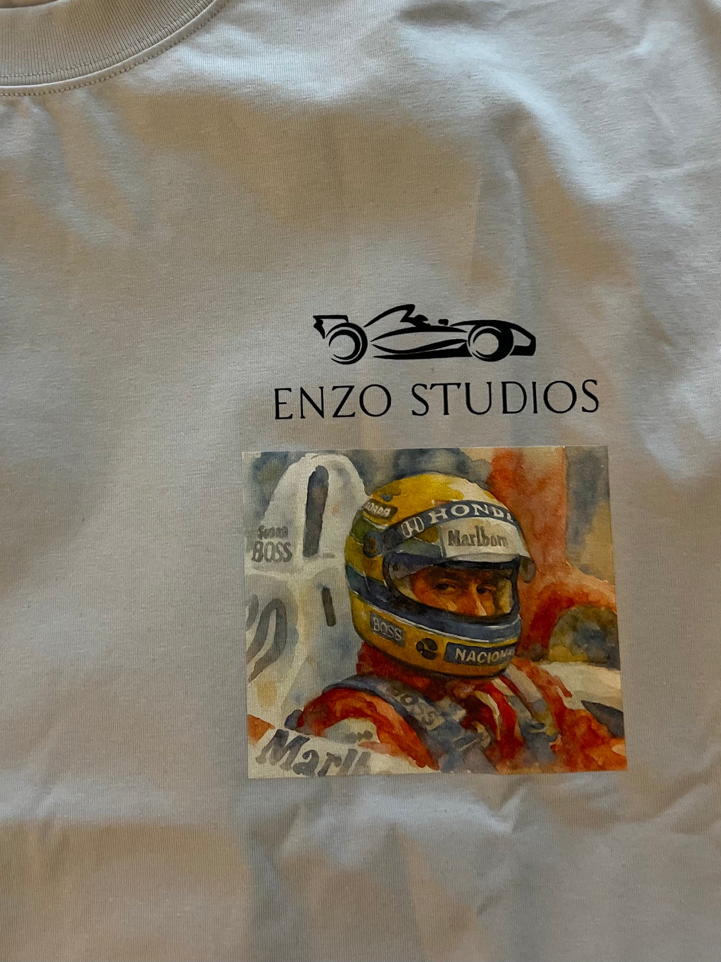 Ayrton Senna Watercolor T-Shirt