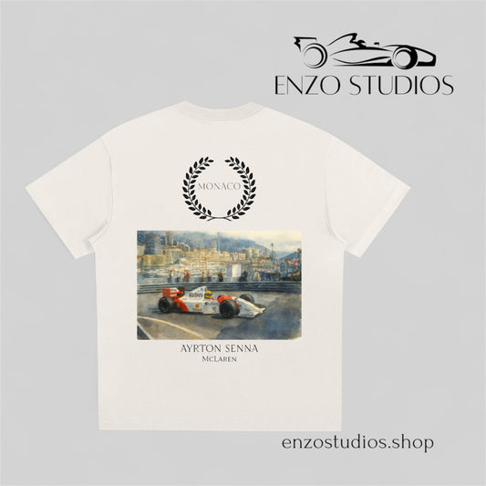 Ayrton Senna Watercolor T-Shirt